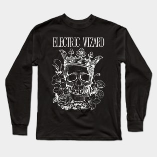 Electric Wizard skull Long Sleeve T-Shirt